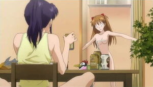 Evangelion Rebuild All Fanservice Scenes